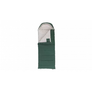 Śpiwór Outwell Camper Prime Green 235 x 90 cm -15 do 5 °C Prawy Zamek