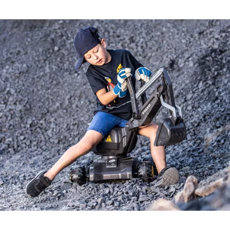 MILLY MALLY Rolly Toys Koparka Volvo Pojazd Jezdny