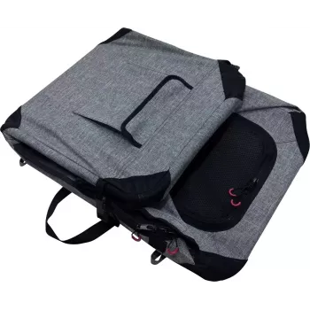 ZOLUX NOMAD S Składany materiałowy transporter dla zwierząt 42x60x42 cm Szary