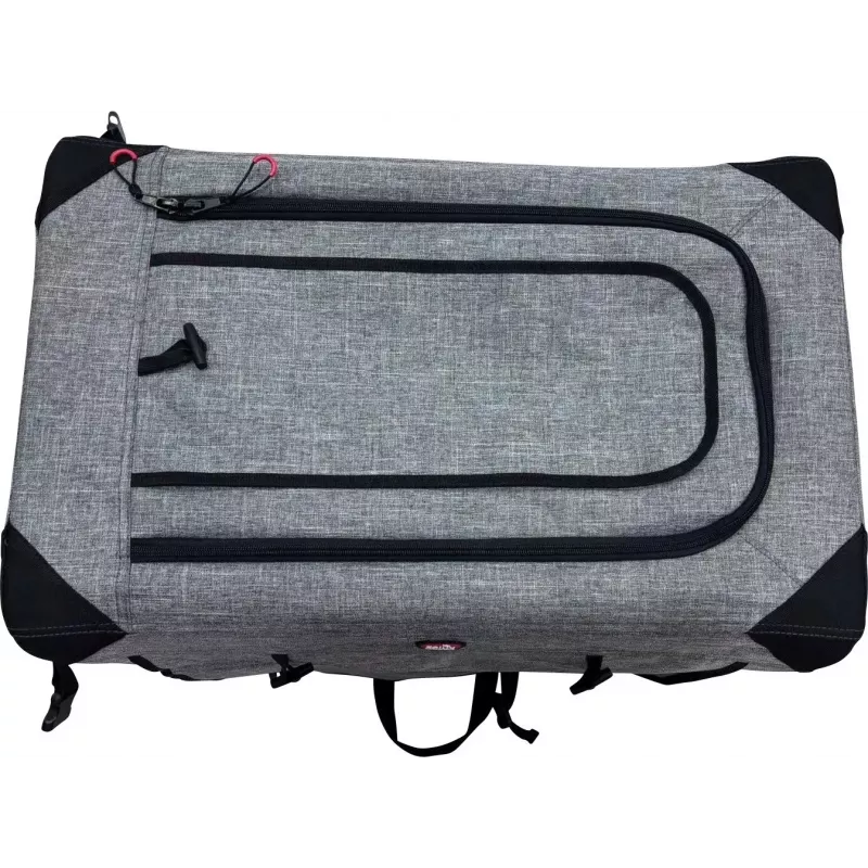 ZOLUX NOMAD S Składany materiałowy transporter dla zwierząt 42x60x42 cm Szary