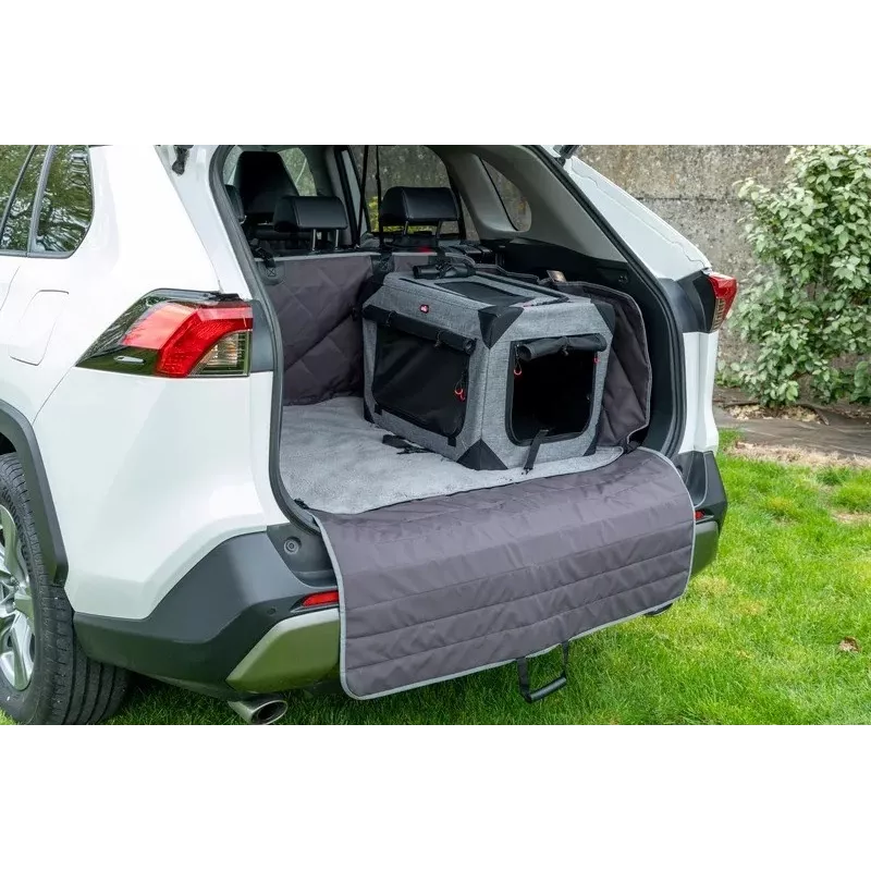ZOLUX NOMAD S Składany materiałowy transporter dla zwierząt 42x60x42 cm Szary