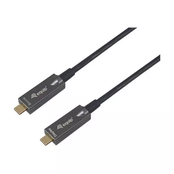 Equip USB 3.2 Gen 2 USB-C do USB-C Active Optical Cable 15m Czarny