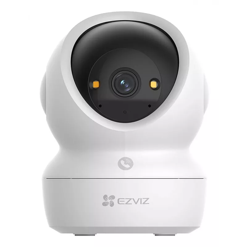 EZVIZ H6c G1 4K Obrotowa Kamera IP do Wewnątrz, 4K UHD, 3840x2160, Wi-Fi, Ethernet, Noktowizja, Dwukierunkowe Audio, Detekcja AI, Montaż Sufit/Ściana/Biurko