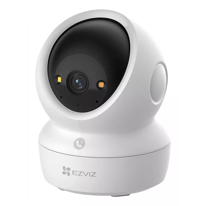 EZVIZ H6c G1 4K Obrotowa Kamera IP do Wewnątrz, 4K UHD, 3840x2160, Wi-Fi, Ethernet, Noktowizja, Dwukierunkowe Audio, Detekcja AI, Montaż Sufit/Ściana/Biurko