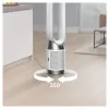 Dyson Purifier Cool PC1 Oczyszczacz Powietrza i Wentylator Chłodzący Srebrny/Biały