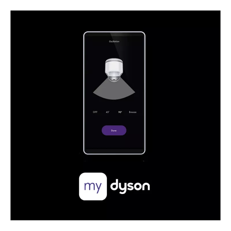 Dyson Purifier Cool PC1 Oczyszczacz Powietrza i Wentylator Chłodzący Srebrny/Biały