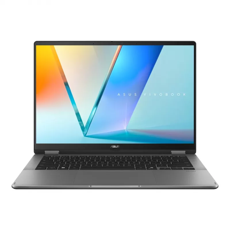 ASUS Vivobook 14 Flip TP3407SA-SG146W Ultra 5 226V 14,0 cala WUXGA Dotyk 60Hz 300nitów AG 16GB LPDDR5X 512GB SSD Intel Arc Graphics FHD Kamera 70WHrs Win11 Matowy Szary