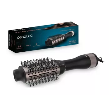 Cecotec CeramicCare Unique Hot Air Styling Brush 1200W 3 Heating Levels Black/Rose Gold