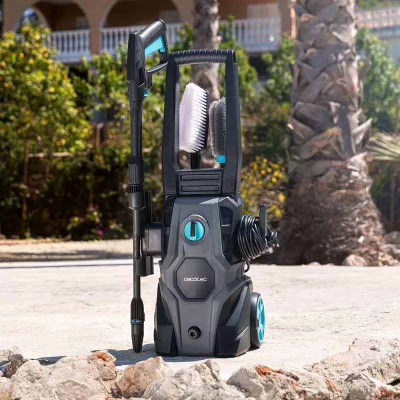 Cecotec HydroBoost 1600 Car&Garden Corded Electric Pressure Washer 1600 W 135 bar Black/Grey