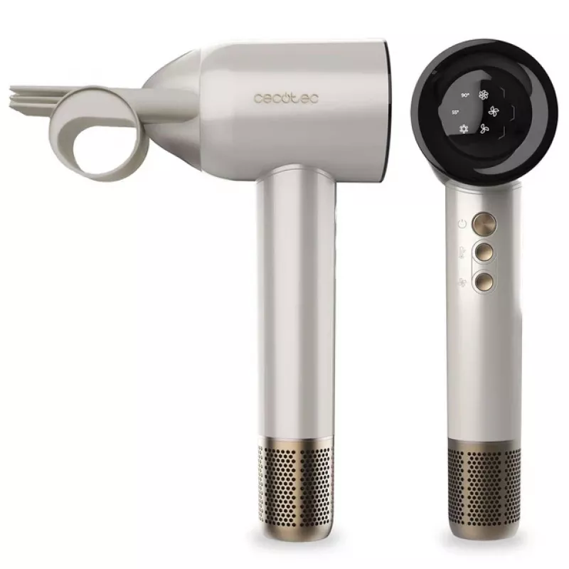 Suszarka do włosów Cecotec DryGlam Waves Champagne 1600 W