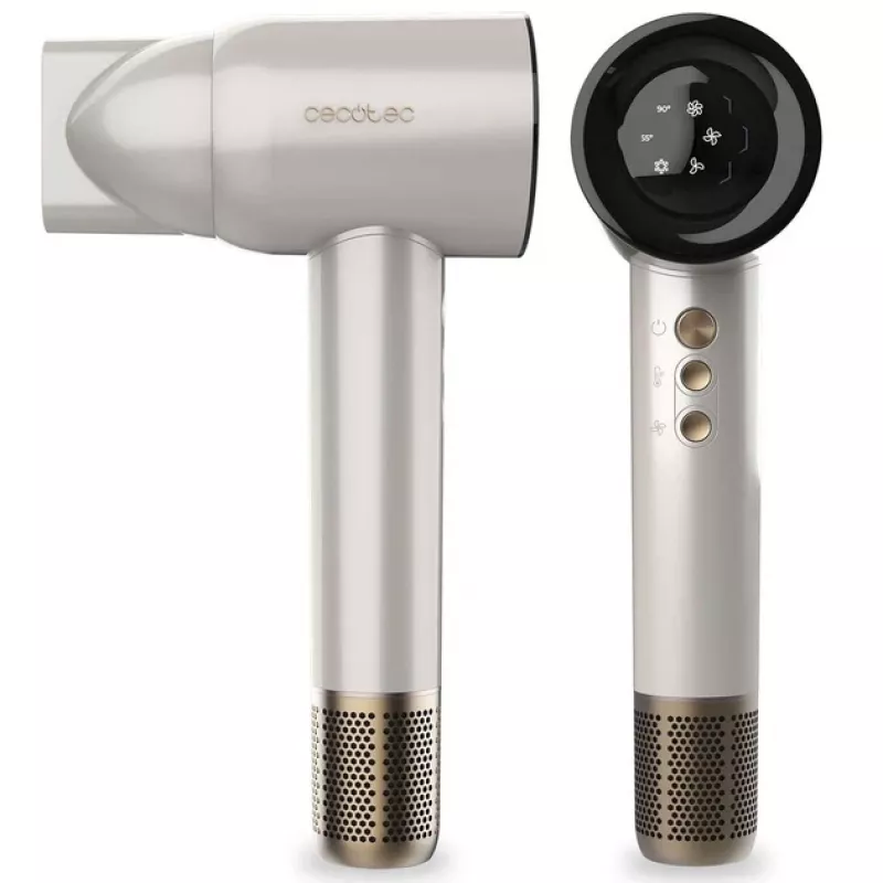 Suszarka do włosów Cecotec DryGlam Waves Champagne 1600 W