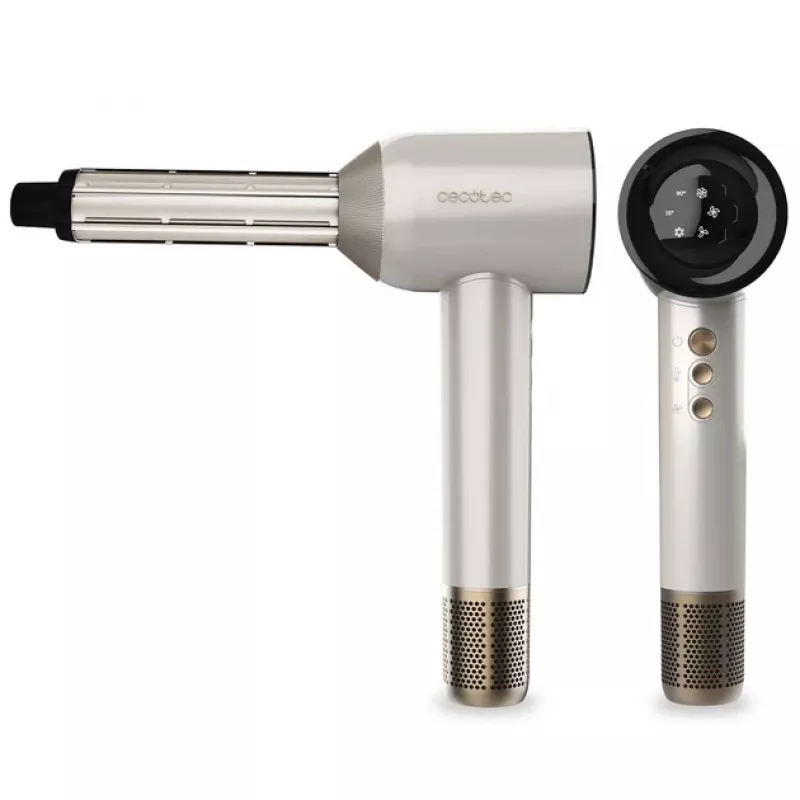 Suszarka do włosów Cecotec DryGlam Waves Champagne 1600 W