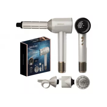 Suszarka do włosów Cecotec DryGlam Waves Champagne 1600 W