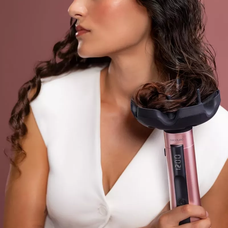 Cecotec CeramicCare 10in1 AirBrush Suszarka do włosów 1200W Czarny/Różowy