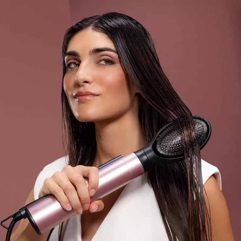 Cecotec CeramicCare 10in1 AirBrush Suszarka do włosów 1200W Czarny/Różowy