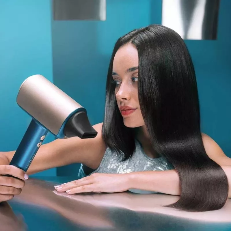 Cecotec DryGlam Nano Plasma Suszarka do włosów 1600 W Czarny/Różowe Złoto