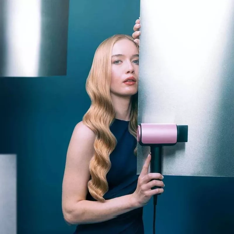 Cecotec DryGlam Nano Plasma Suszarka do włosów 1600 W Czarny/Różowe Złoto