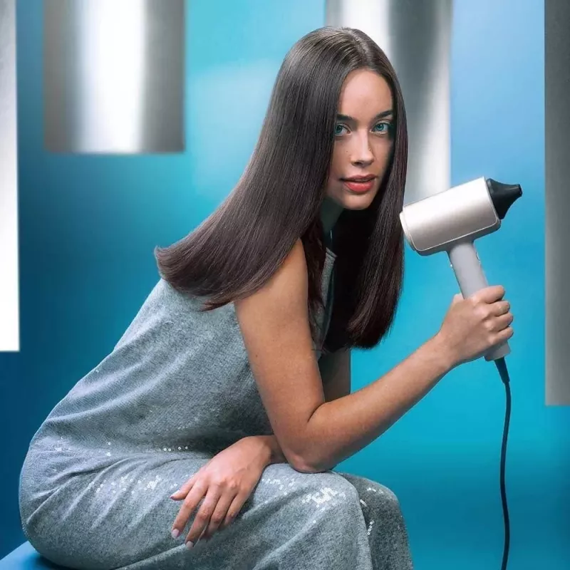 Cecotec DryGlam Nano Plasma Suszarka do włosów 1600 W Czarny/Różowe Złoto