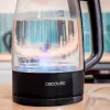 Cecotec ThermoSense 320 Clear Czajnik Elektryczny 2200 W 1.7 L Szkło Czarny/Przezroczysty