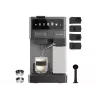 Ekspres do kawy Cecotec FreeStyle Latte T - ciśnienie pompy 20 bar, wbudowany spieniacz do mleka, 1350 W, szary