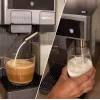 Ekspres do kawy Cecotec FreeStyle Latte T - ciśnienie pompy 20 bar, wbudowany spieniacz do mleka, 1350 W, szary
