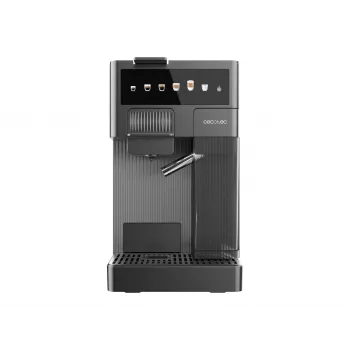 Ekspres do kawy Cecotec FreeStyle Latte T - ciśnienie pompy 20 bar, wbudowany spieniacz do mleka, 1350 W, szary