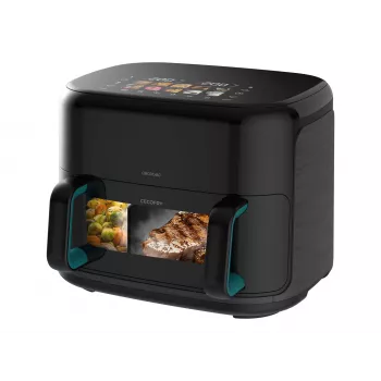 Cecotec Cecofry&Grill Smokin'Prime 11000 Podwójna Frytkownica Beztłuszczowa 11L 2800W Czarna