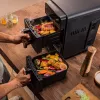 Cecotec Double Hot Air Fryer Cecofry DuoLevel 10000, 2400 W, 10 L, Czarny