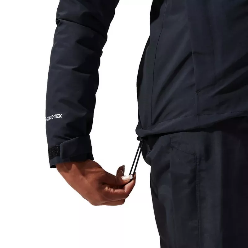 Berghaus Hillwalker Gore-Tex InterActive Jacket - Kurtka damska, rozmiar S (czarny)