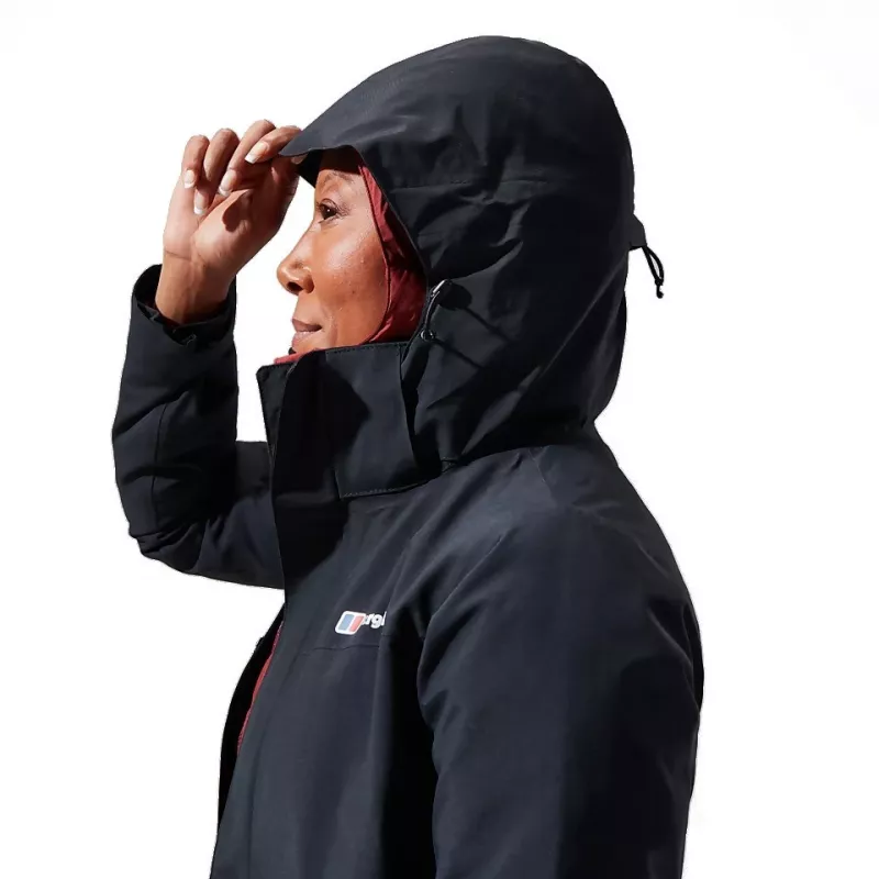 Berghaus Hillwalker Gore-Tex InterActive Jacket - Kurtka damska, rozmiar S (czarny)