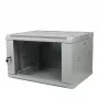 ALLNET 19-calowa obudowa ścienna 18U 1-częściowa Głęb.600mm Jasnoszara w płaskim pakiecie seria SMA