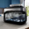 Philips 5000 Series NA565/02 Dual Basket Air Fryer 9.5 L 2750 W Czarny, Srebrny, Stal nierdzewna