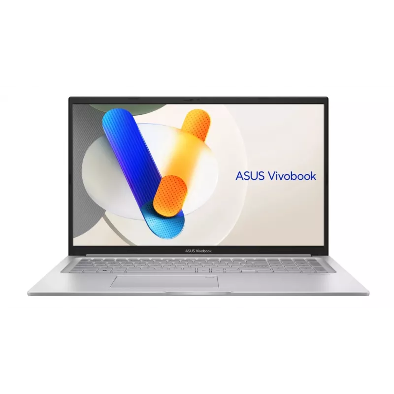 ASUS Vivobook 17 X1704VA-AU1067 Core 5 120U 17,3 cala FHD IPS-Level Panel 60Hz 250nitów Anti-Glare 16GB DDR5 512GB SSD Intel Graphics Kamera 720p 50WHrs Bez systemu operacyjnego Cool Silver
