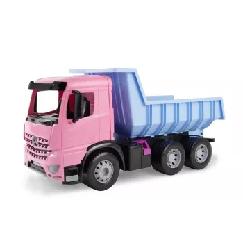 LENA Giga Trucks Wywrotka Różowa 67 cm