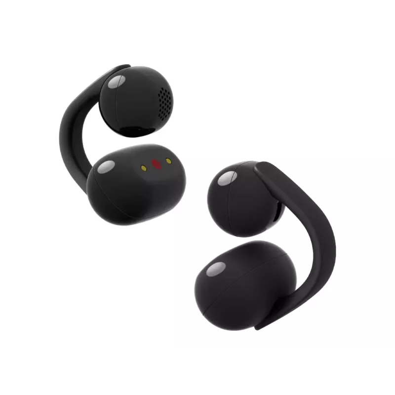 Sony LinkBuds Clip WF-LC900 True Wireless Open-Ear Earbuds, Bluetooth 5.2, IPX4, Czarny