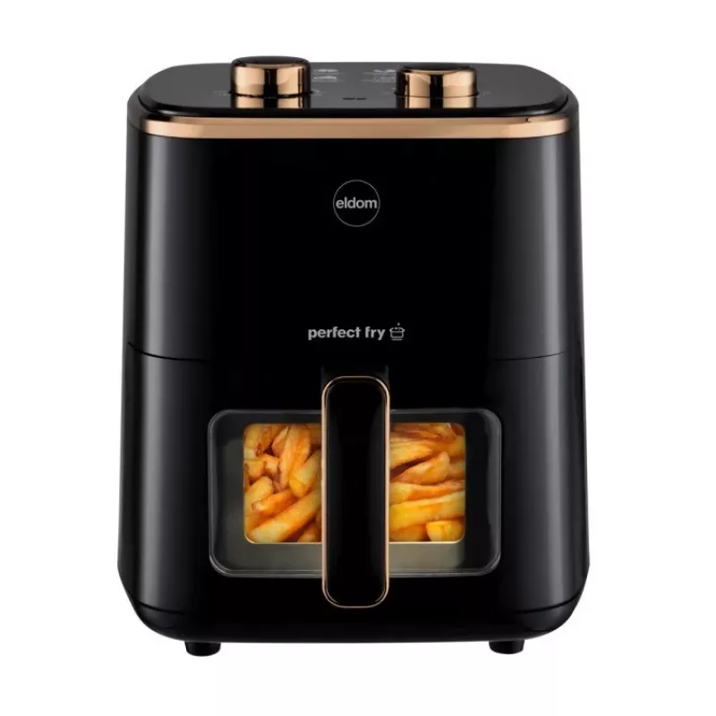 ELDOM FR45 FRITELO 1500 W Frytkownica beztłuszczowa, czarna