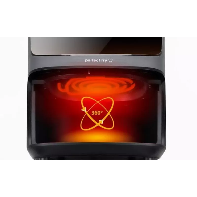 ELDOM FR45 FRITELO 1500 W Frytkownica beztłuszczowa, czarna