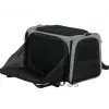 ZOLUX NOMAD L Rozszerzalny transporter dla zwierząt 48×30.8×30.5 cm Szary/Czarny