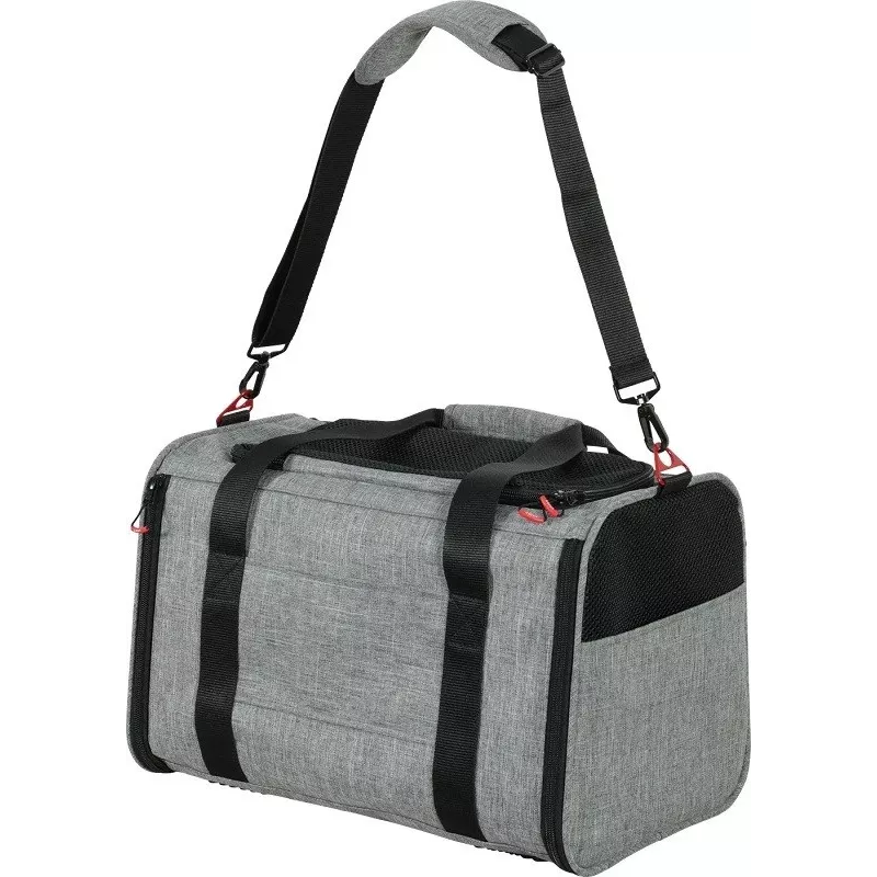 ZOLUX NOMAD L Rozszerzalny transporter dla zwierząt 48×30.8×30.5 cm Szary/Czarny