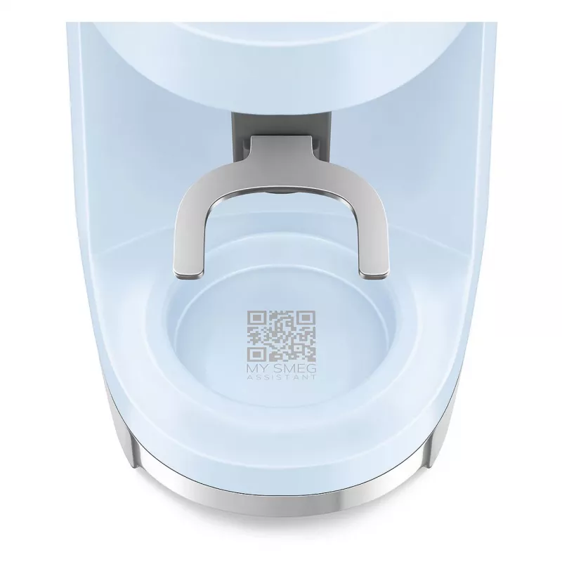 Młynek do kawy Smeg CGF03PBEU, 15 stopni mielenia, pojemność 240g, 150W, pastelowy niebieski