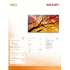 Sharp MultiSync M652 65 inch 4K UHD Professional Display 550 cd/m² 24/7