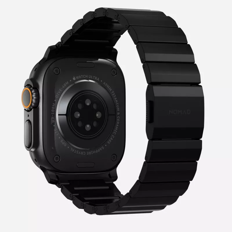 NOMAD Titanium Band for Apple Watch 46/49mm Silver