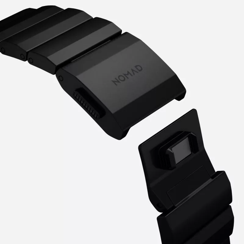 NOMAD Titanium Band for Apple Watch 46/49mm Silver