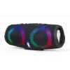 Gembird SPK-BT-LED-02 Przenośny głośnik Bluetooth imprezowy, 10 W, czarny