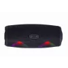 Gembird SPK-BT-LED-02 Przenośny głośnik Bluetooth imprezowy, 10 W, czarny