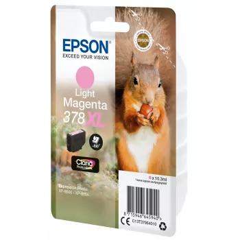 Epson 378XL Light Magenta Ink Cartridge - 10.3 ml - XL - Original - Claria Photo HD