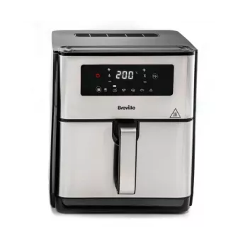 Breville VDF131X Frytkownica beztłuszczowa, 1,25 kg, 1400 W, czarny/srebrny