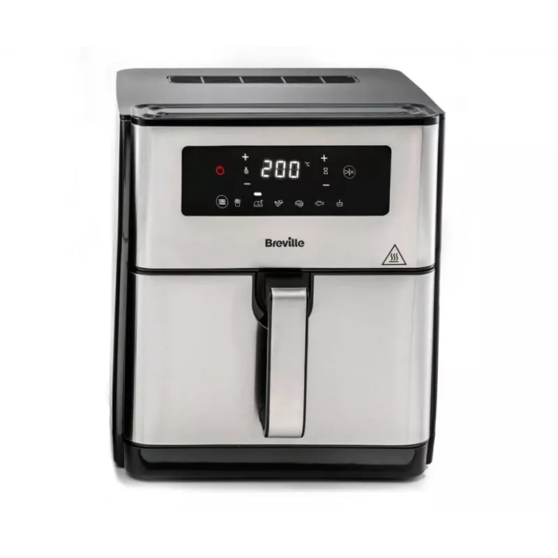 Breville VDF131X Frytkownica beztłuszczowa, 1.25 kg, 1400 W, czarny/srebrny