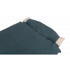 Outwell Camper Lux Double Blue Śpiwór 235x150 cm -16 do 5 °C Zamek Błyskawiczny Dwustronny