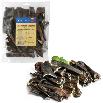 PETMEX Natural Chew Suszona Skóra Jelenia dla Psów 1kg